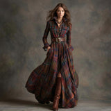 Natalie - shirt dress with belt — view 3