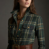 Natalie - shirt dress with belt — view 8