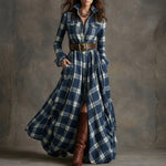 Natalie - shirt dress with belt — view 13