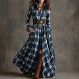 Natalie - shirt dress with belt — view 13
