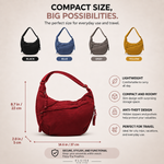 Natalie - orange shoulder bag — view 3