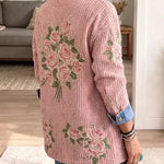 Natalie - Retro Patchwork Denim Blazer — view 2