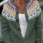 Nina - retro Icelandic cardigan — view 2
