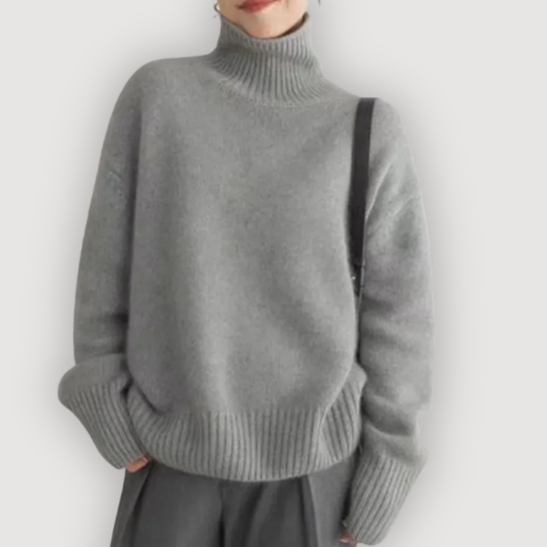 Nora - cosy turtleneck sweater — view 2