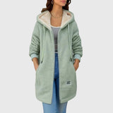 Nora - women's wool coat — view 2