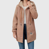 Nora - women's wool coat — view 3