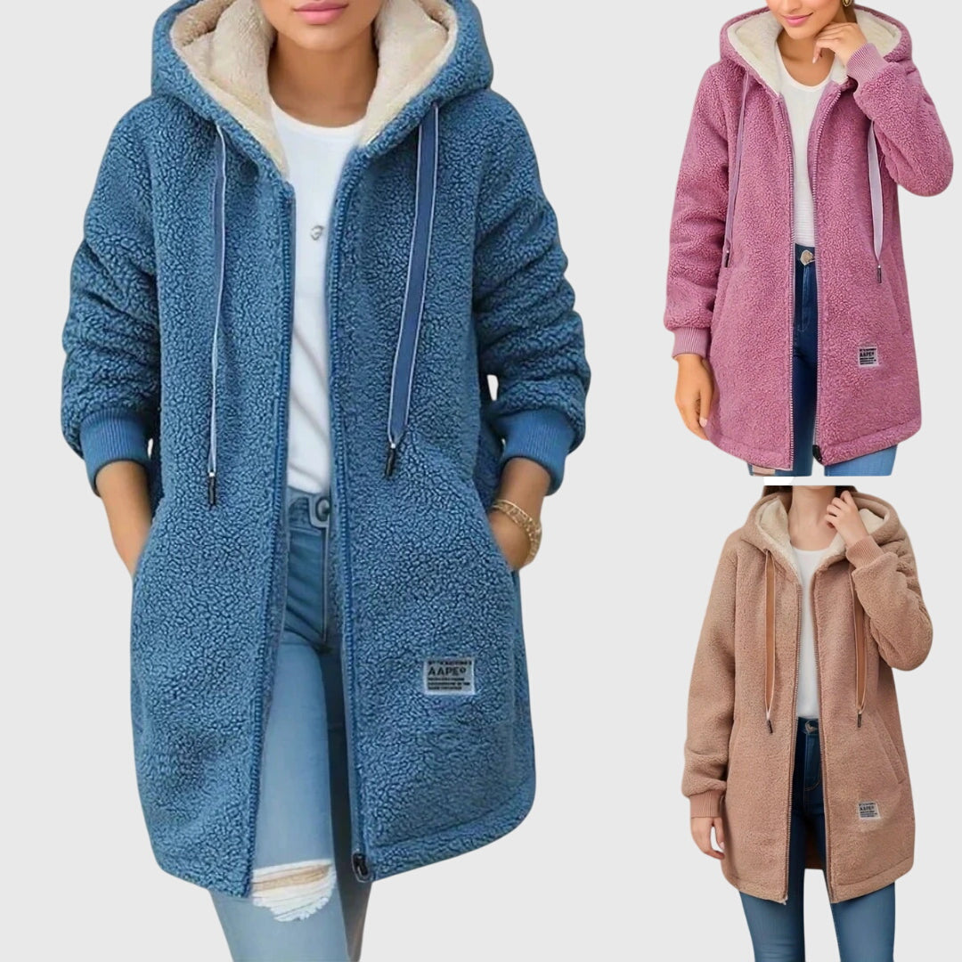 Nora - women's wool coat — view 5