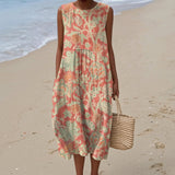 Nova - retro floral dress — view 1