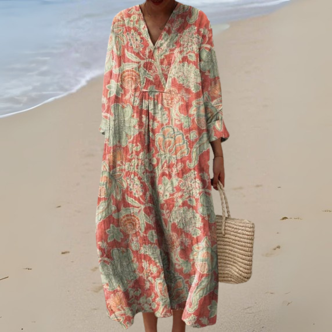 Nova - retro floral dress — view 5