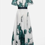 Oakley Long Dress Watercolor Print — view 6
