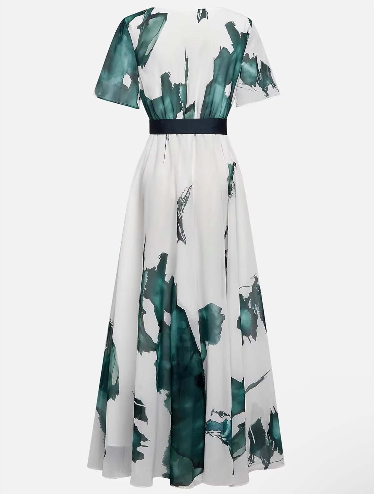 Oakley Long Dress Watercolor Print — view 6
