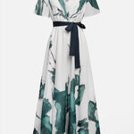 Oakley Long Dress Watercolor Print — view 7