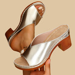 Paisley - elegant heeled sandals — view 6