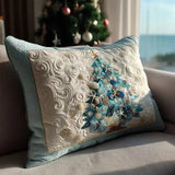 Padded Cushion Cover - Festive Water Glow — view 1