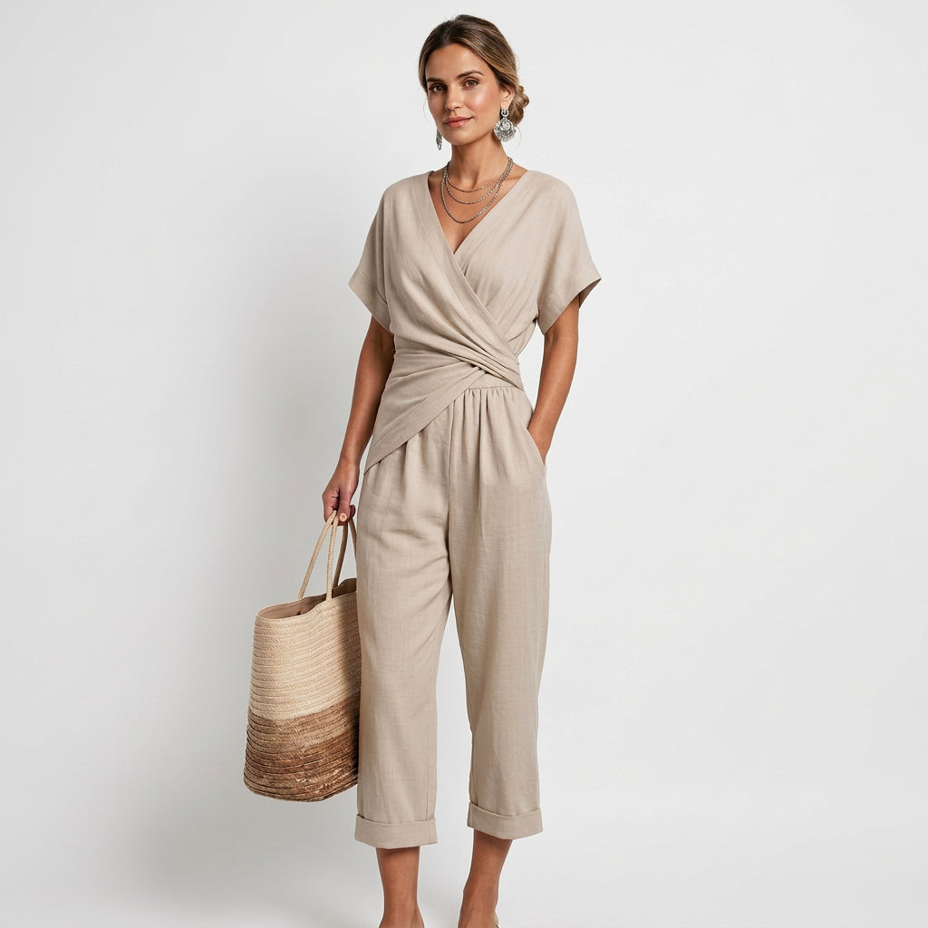 Patricia - cross set with V-neck — view 1