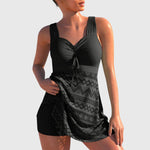 Patricia - two-piece swimsuit with skirt — view 2