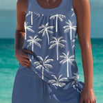 Phoebe - elegant tankini with tummy control effect and matching shorts — view 12
