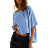 Phoebe - Women's Classic Oversized Loose Fit T-Shirt — view 3