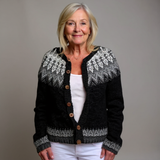 Phoebe - Retro Icelandic Cardigan — view 1