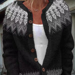 Phoebe - Retro Icelandic Cardigan — view 2