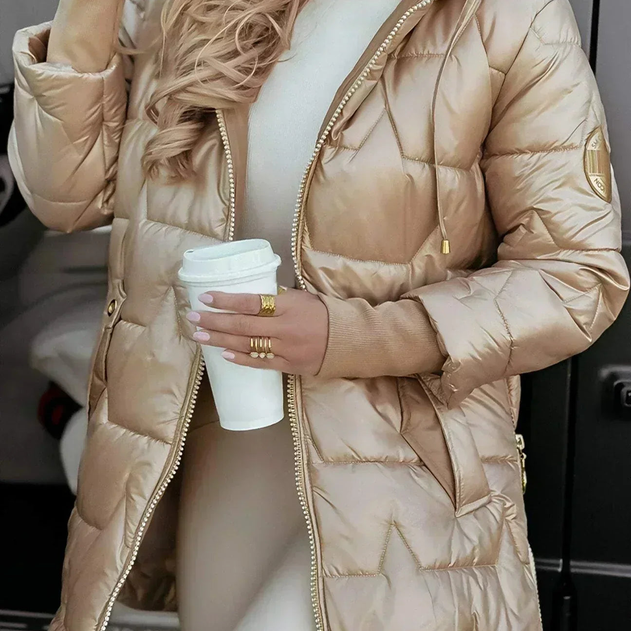 Piper - elegant winter coat — view 2