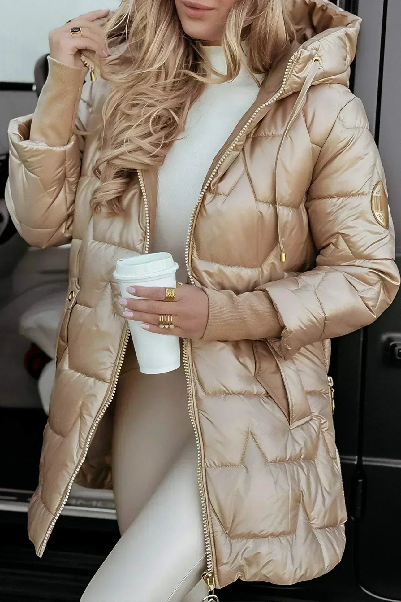 Piper - elegant winter coat — view 2