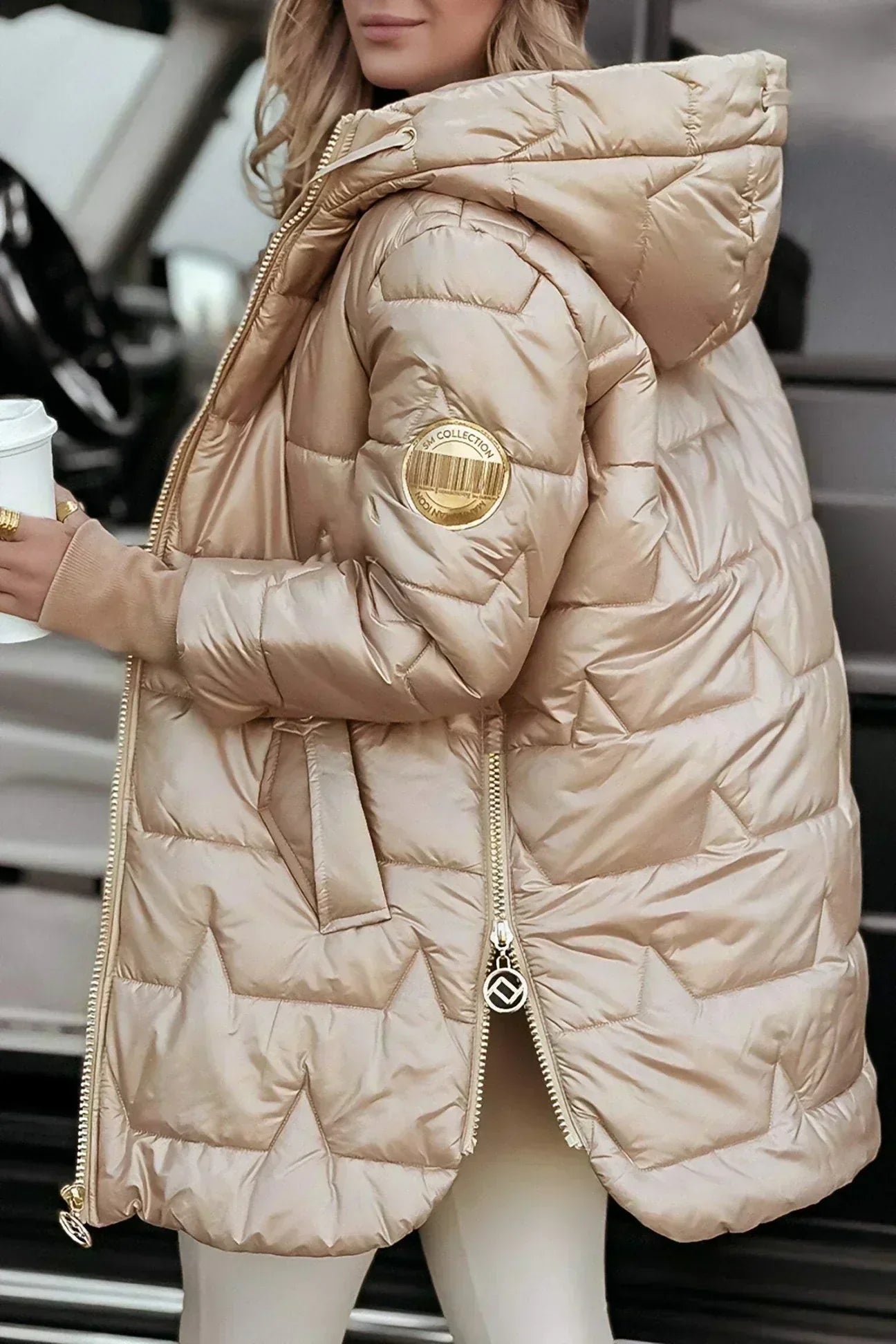 Piper - elegant winter coat — view 3