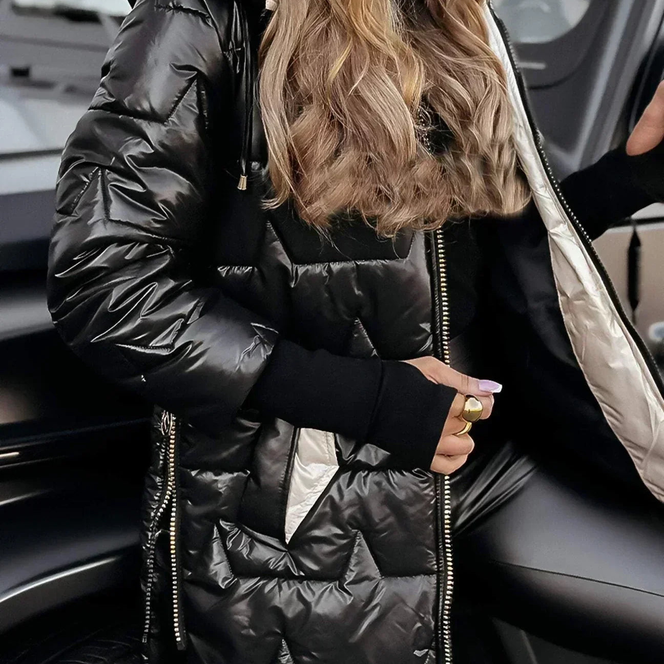 Piper - elegant winter coat — view 5