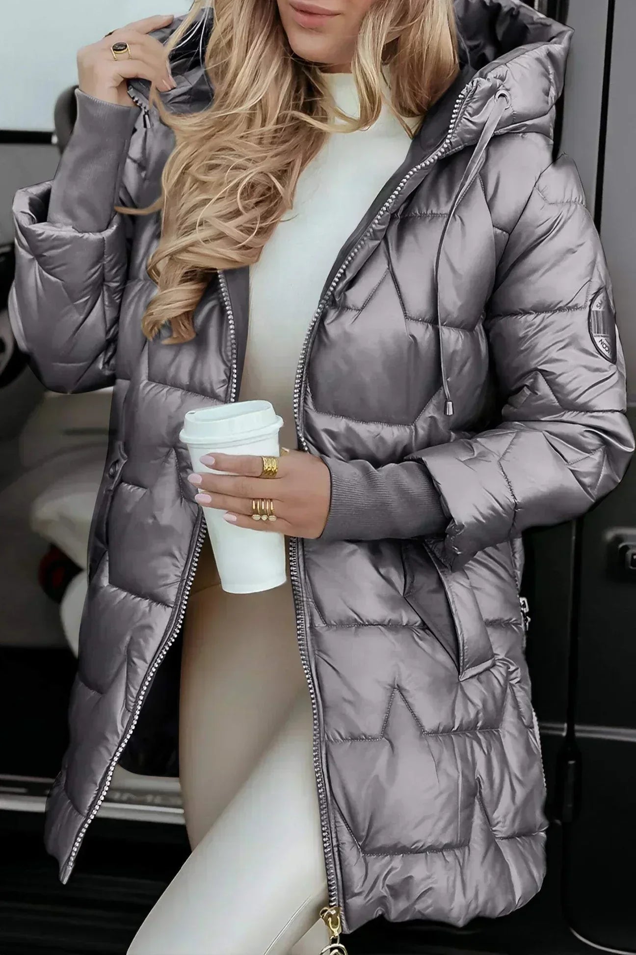Piper - elegant winter coat — view 6