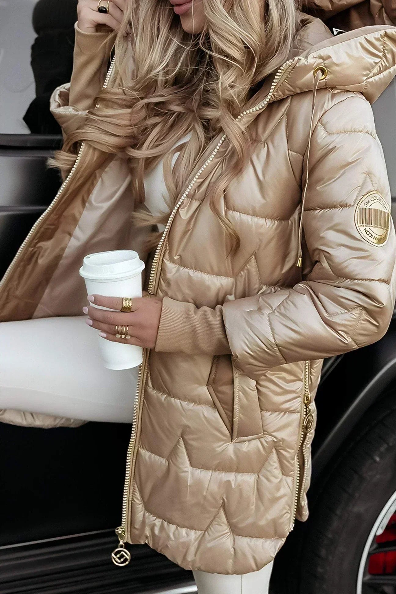 Piper - elegant winter coat — view 8