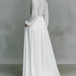 Rachel - button front maxi dress with easy fit — view 2