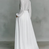 Rachel - button front maxi dress with easy fit — view 2