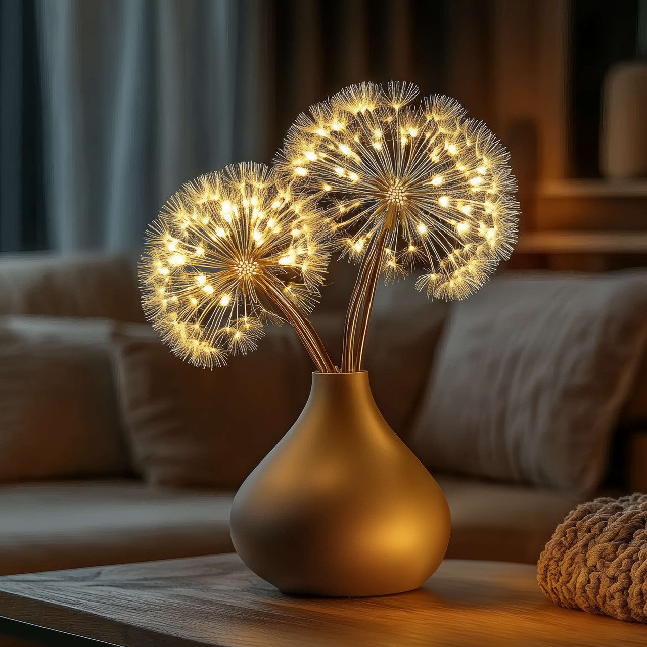 Bright and cheerful dandelions — view 2