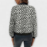 Raquel – elegant leopard print jacket — view 6