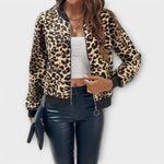 Raquel – elegant leopard print jacket — view 7