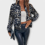 Raquel – elegant leopard print jacket — view 8
