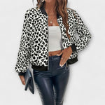 Raquel – elegant leopard print jacket — view 9