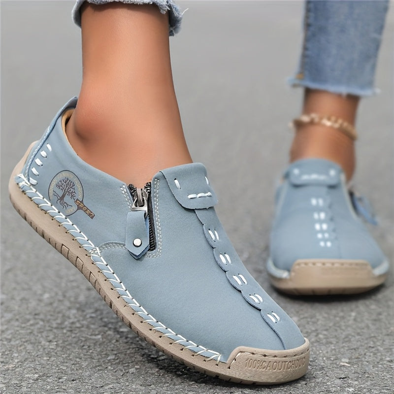 Rebecca - comfortable sneakers with zippers — view 8