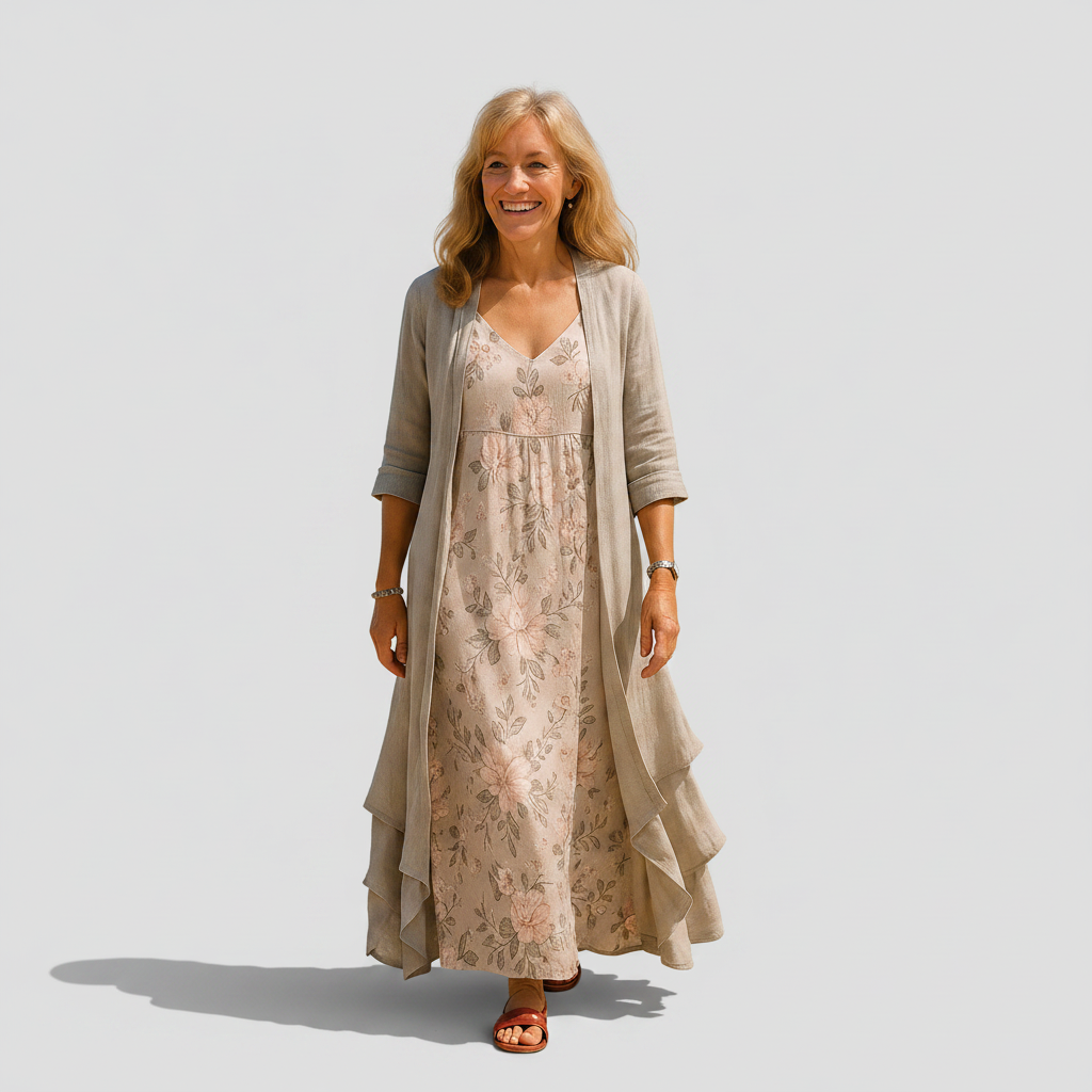 Rebecca - loose maxi set — view 2