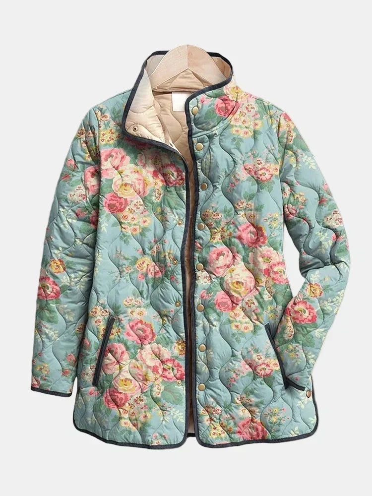 Brooke Quilted Floral Jacket — view 1