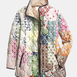 Daphne - Floral quilted jacket — view 1