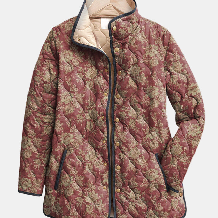 Evelyn - retro floral jacket — view 1