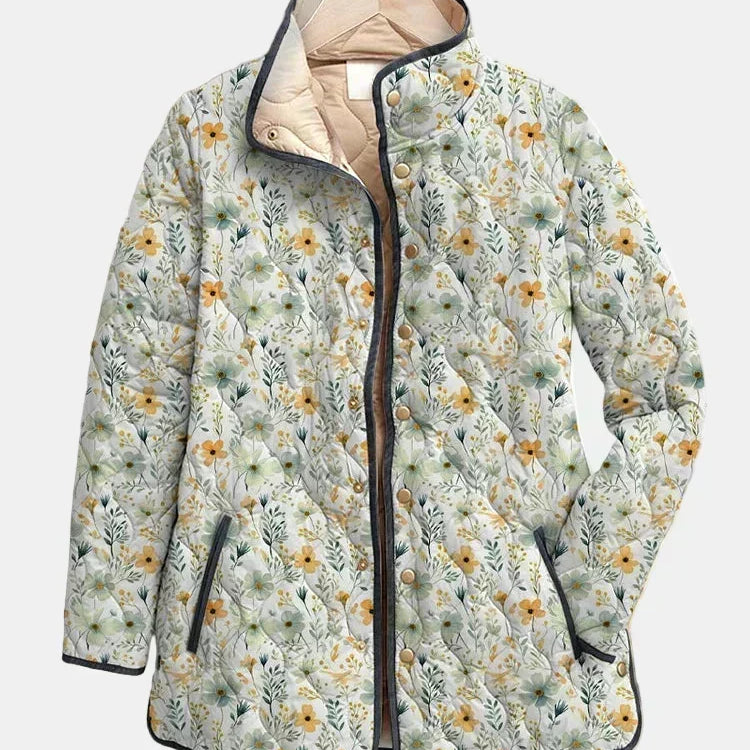 Faith Floral Quilted Jacket — view 1