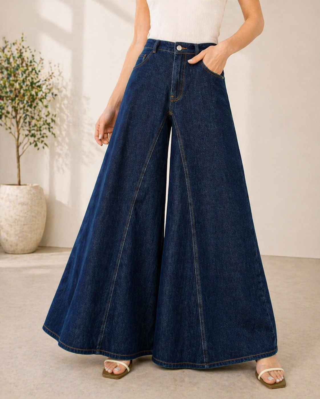 Riley - High Waisted Jeans — view 3