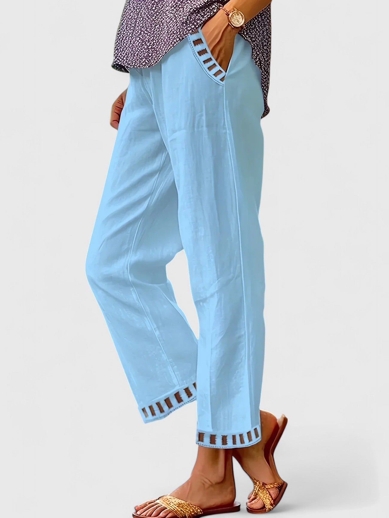Robin - sophisticated women's trousers — view 3