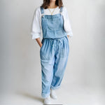 Robin - Loose Denim Overalls — view 1