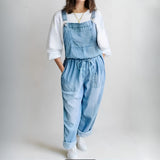 Robin - Loose Denim Overalls — view 1