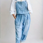 Robin - Loose Denim Overalls — view 2