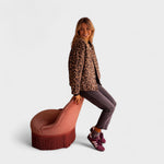Rosa - modern leopard print jacket — view 3