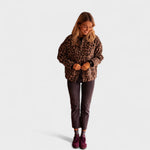 Rosa - modern leopard print jacket — view 4